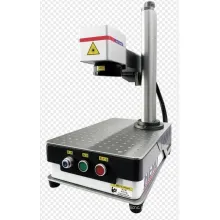Mini Máquina de marcação a laser de fibra de fibra do eixo Z da área de trabalho